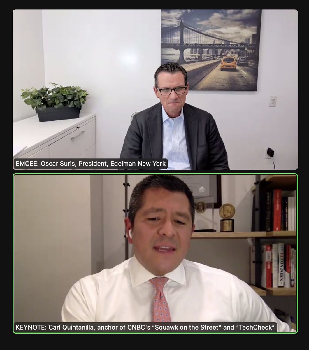 Lynette White (@lynettewsocial) on Twitter photo Really enjoying this conversation with <a href="/OscarSurisIII/">Oscar Suris III</a> and <a href="/carlquintanilla/">Carl Quintanilla</a> discussing #latino communicators! Great webinar <a href="/museumofpr/">The Museum of PR</a> #HispanicHeritageMonth #schoolpr Really enjoying this conversation with <a href="/OscarSurisIII/">Oscar Suris III</a> and <a href="/carlquintanilla/">Carl Quintanilla</a> discussing #latino communicators! Great webinar <a href="/museumofpr/">The Museum of PR</a> #HispanicHeritageMonth #schoolpr