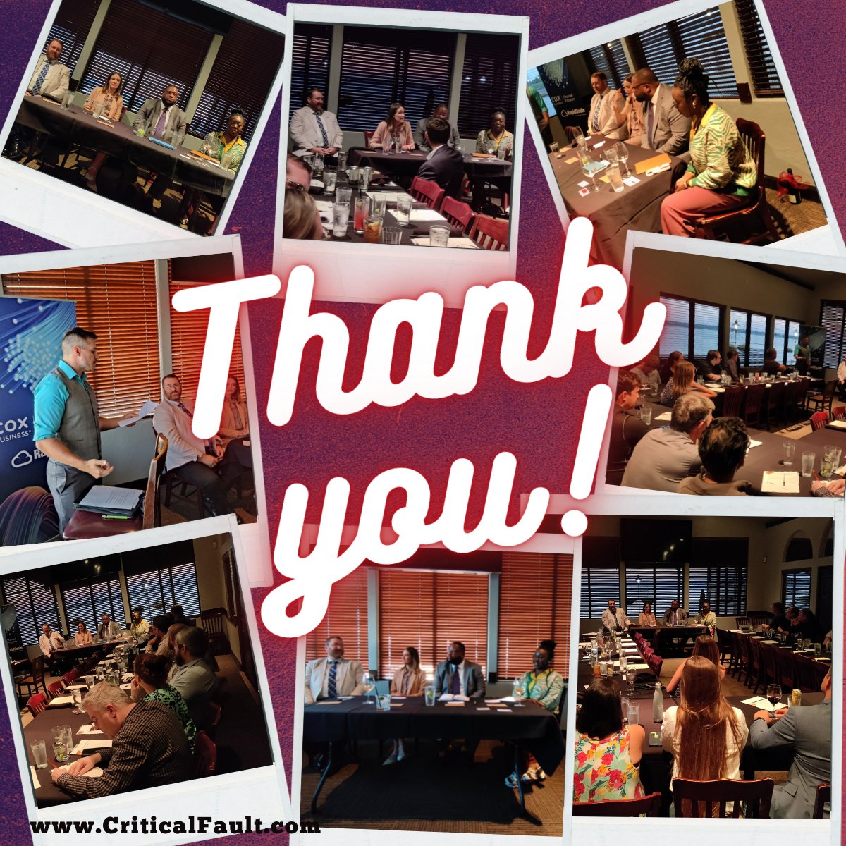 #ThankYou to @madisonhornok, Anthony Henricks, Qhaurium Douglas, &amp; Jonathan Kimmitt for being our #cybersecurity panelists!

#Thanks to <a href="/Rapid_Scale/">RapidScale</a> and <a href="/CoxComm/">Cox</a> for sponsoring with us.