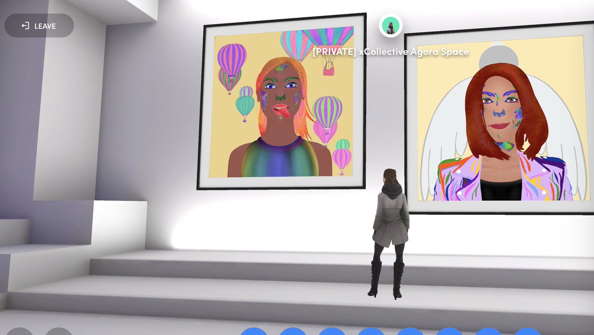 xcollectiv's tweet photo. The @spatialxr team invited us to attend this awesome event tomorrow AND they gave us our own space! Having so much fun designing it and seeing @maleha_arif's gorgeous art on the virtual "walls"

Join us tomorrow 3 pm EST! https://t.co/JTfowJkNqM