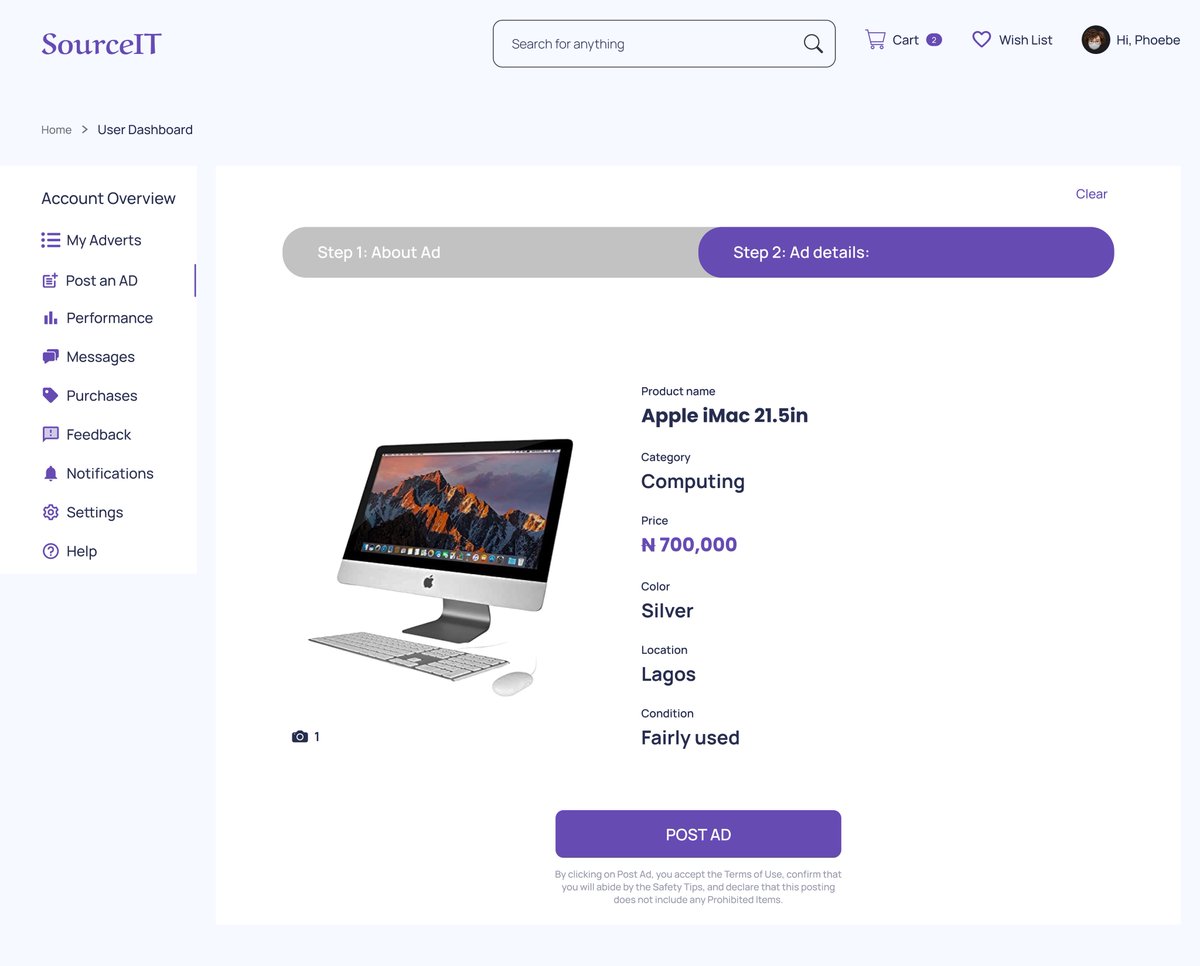 tiana_baz's tweet image. #I4G30DaysOfDesign 🚀
#I4GDesignChallenge @Ingressive4Good 

Day 28🫠

Task: User Profile and Dashboard of SourceIT. Desktop versions

Tool Used: Figma