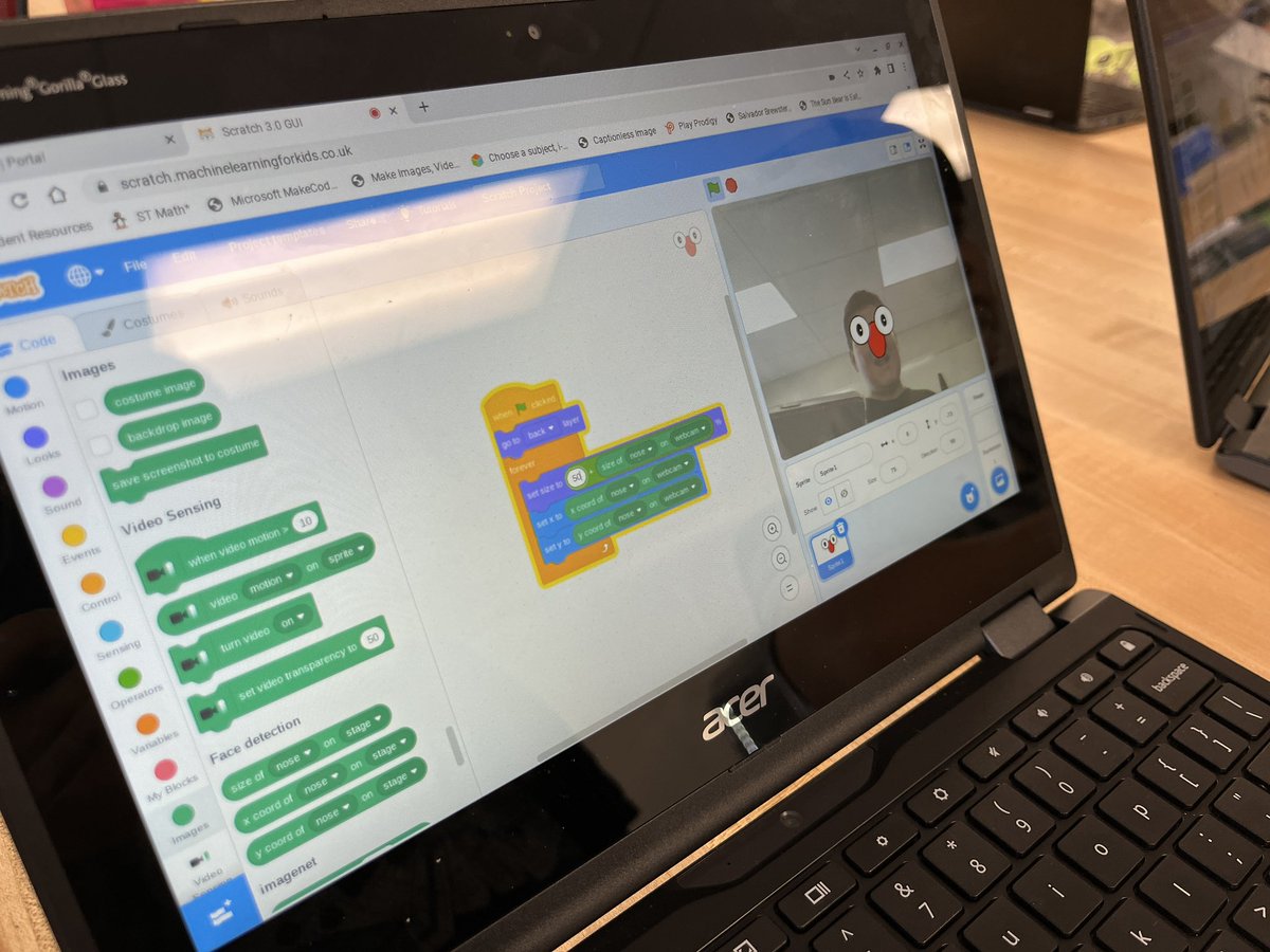 MsHaughs's tweet image. After a short intro to machine learning, grade 5 used @MLforKids today to create the “Face Finder” app & explore ideas around facial recognition.
#csk8 #CSed #elemcode #CUSDRockstar @csteachersorg