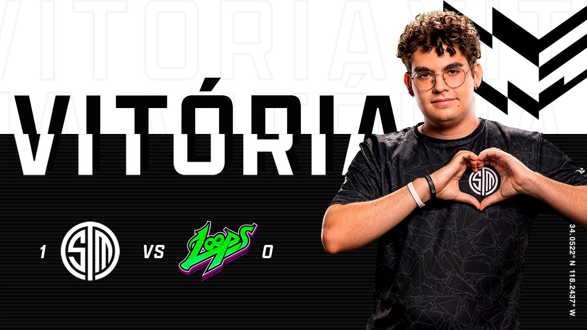 TSM_BR's tweet photo. FUI PEGAR JANTA E ACABOU??? 🫣

Um #TSMWIN limpo pra fechar a noite e seguirmos INVICTOS no Wild Circuit! Amanhã tem mais jogo, às 18h. GGWP @LoopsEsports!

BORA MEUS ALVINEGROS 🤍🖤 https://t.co/4kYfxcRqld