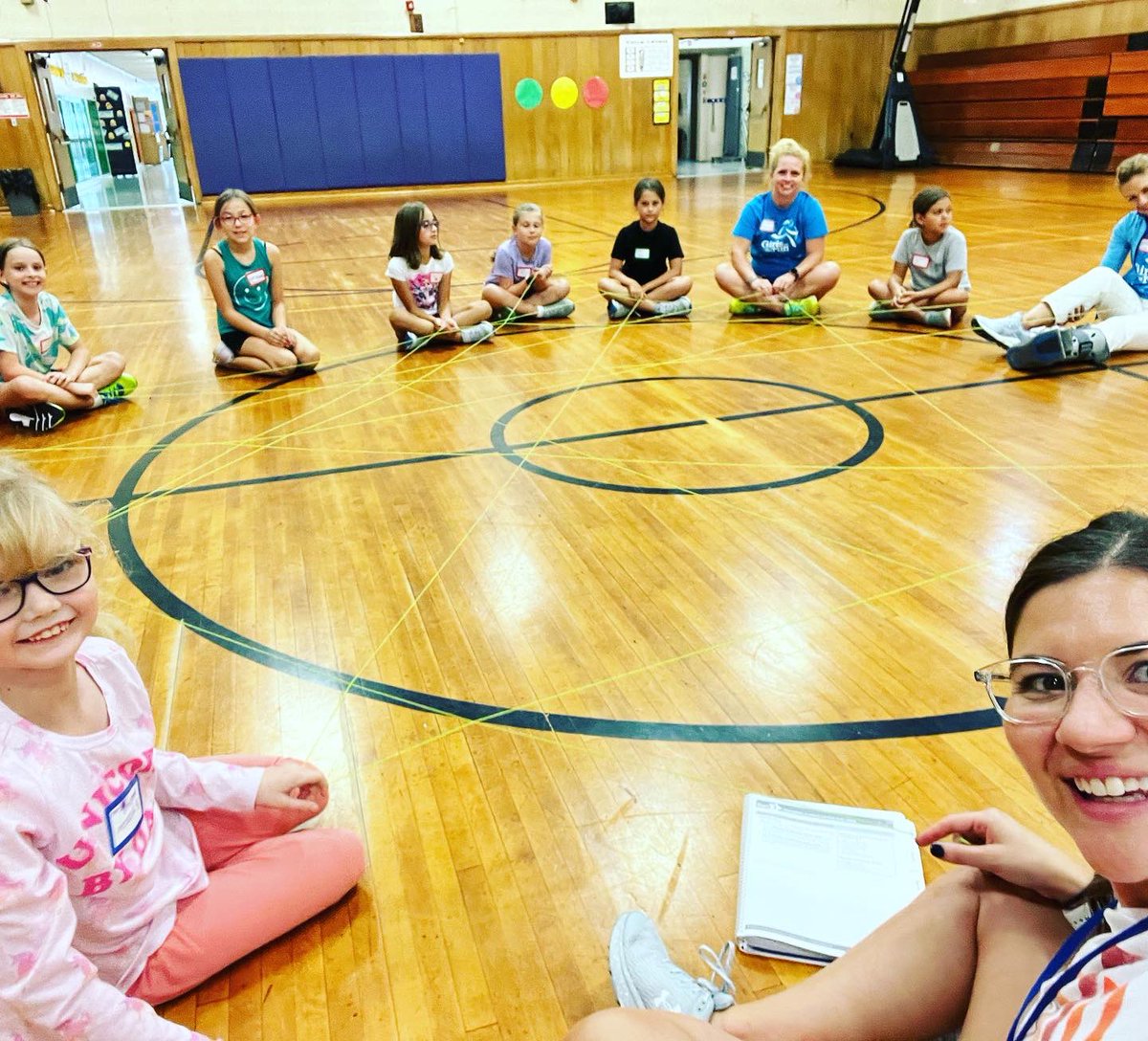 Girls on the Run—is SO much fun!! Great first week getting to know our group of girlfriends…💗💗 <a href="/GOTR_NEO/">GOTRNEO</a>
