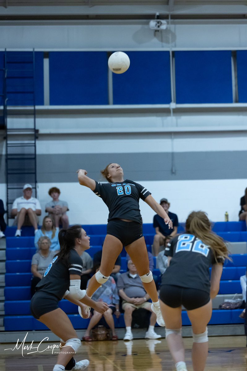 Varsity volleyball sweeps CAK. 25-18, 26-24, 27-25. Marli Watkins w/ 9 kills, 8 digs, 2 aces. Taylor Rose w/ 6 kills, 6 blocks, 9 digs. Sydney Thompson w/ 20 digs. Anna Ballard w/ 16 assists. Caroline Mabe w/ 5 kills. Cooper Burchfield w/ 9 digs, 2 aces. Hannah Lewis w/10 assists