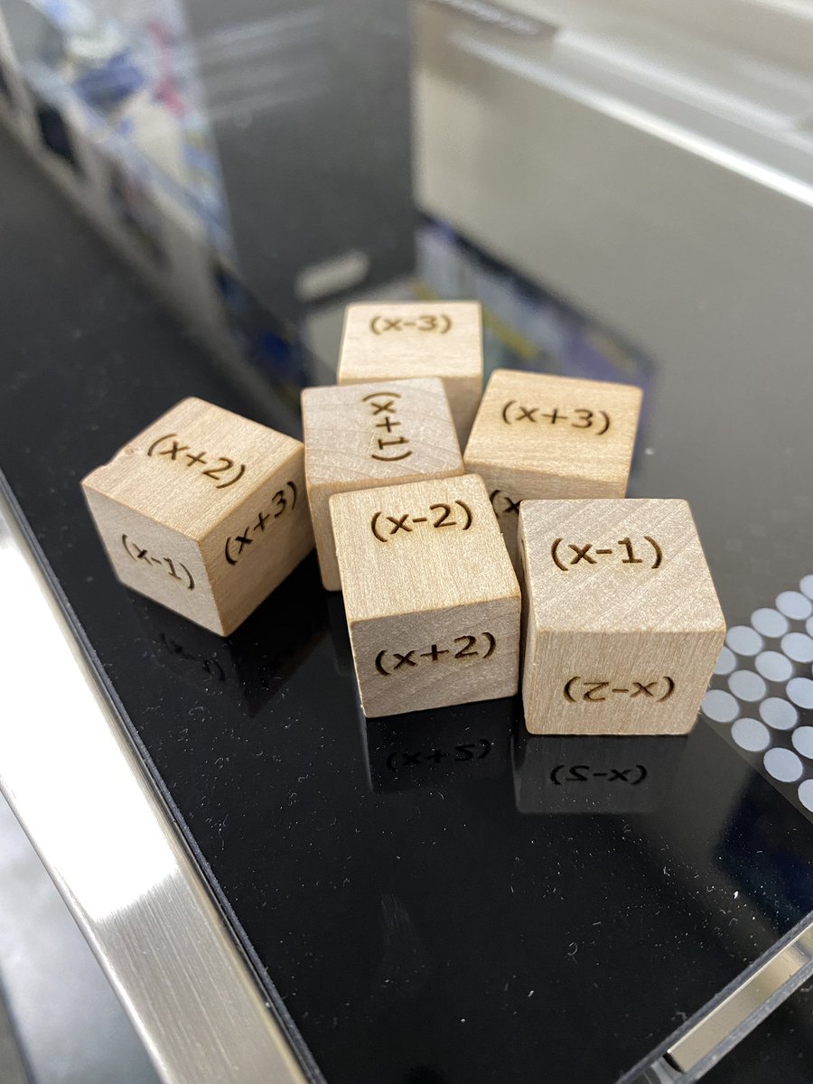 deeperknowing's tweet photo. Looking for project ideas? Challenge your students to design a game for a #math #teacher. These are made with @glowforge @BishopManogue48 #pbl #gamification #enpowerment #designthinking https://t.co/KJgr5kZNy4