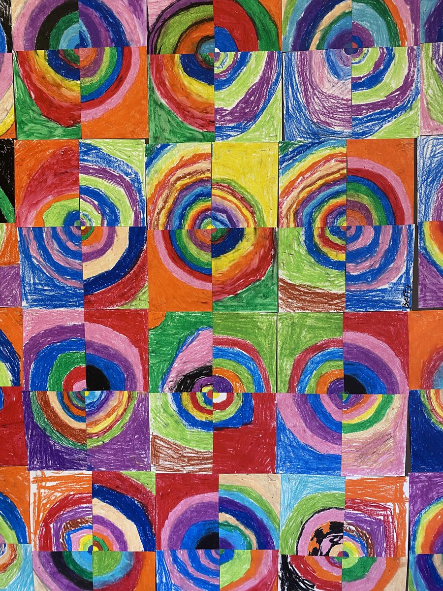 Rosedale Grade 5&amp;6 Art ready for meet the teacher!