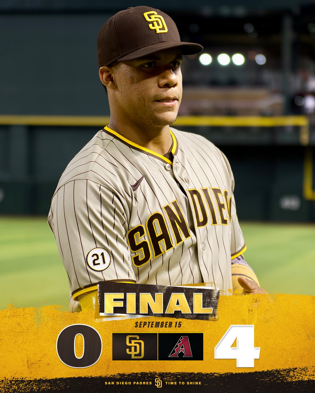 San Diego Padres on Twitter: "Final. https://t.co/Azpbh15jDR" / Twitter