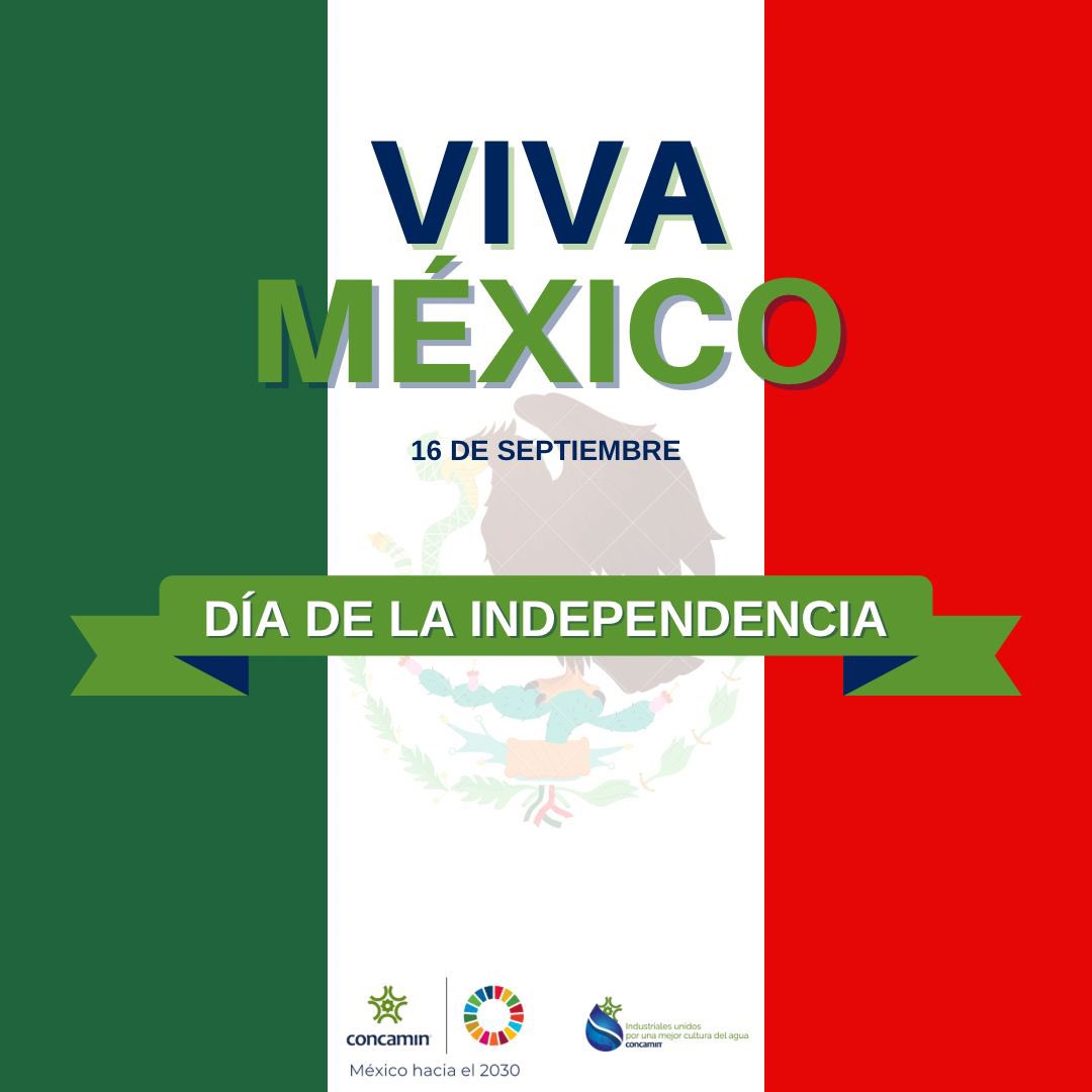 El 15 de septiembre todos los mexicanos gritamos ¡Viva México! Y el 16 conmemoramos nuestra Independencia. En nombre de los industriales de #México, les deseo felices fiestas patrias.