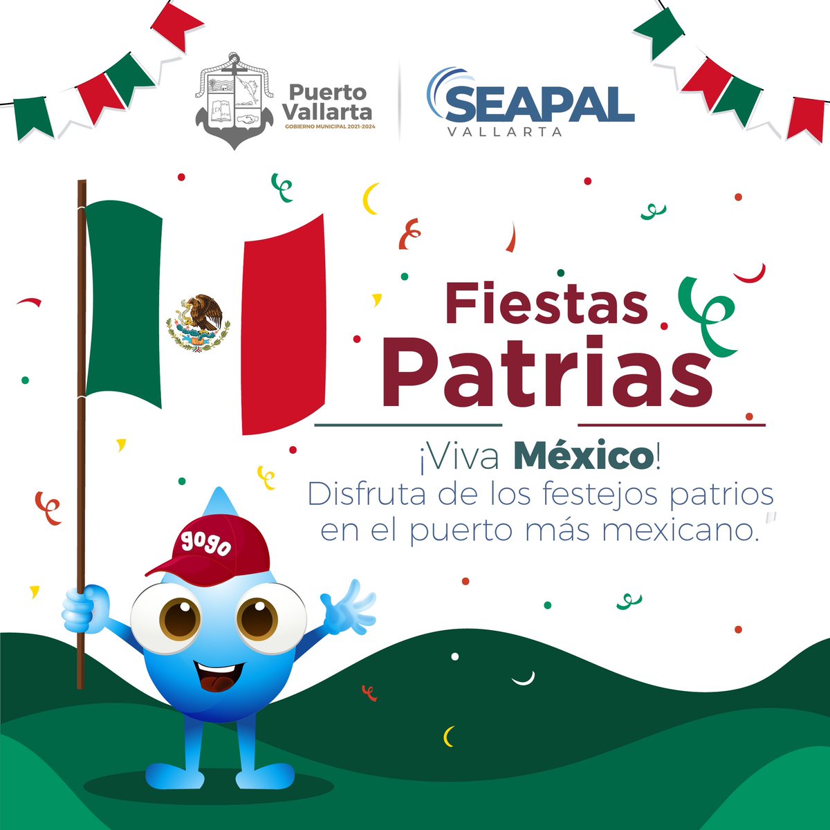 Seapal_Vallarta's tweet photo. Disfruta de los festejos patrios en el puerto más mexicano.
#SEAPALVallarta
#CuidalaUnChorro https://t.co/DYggzNX5jW