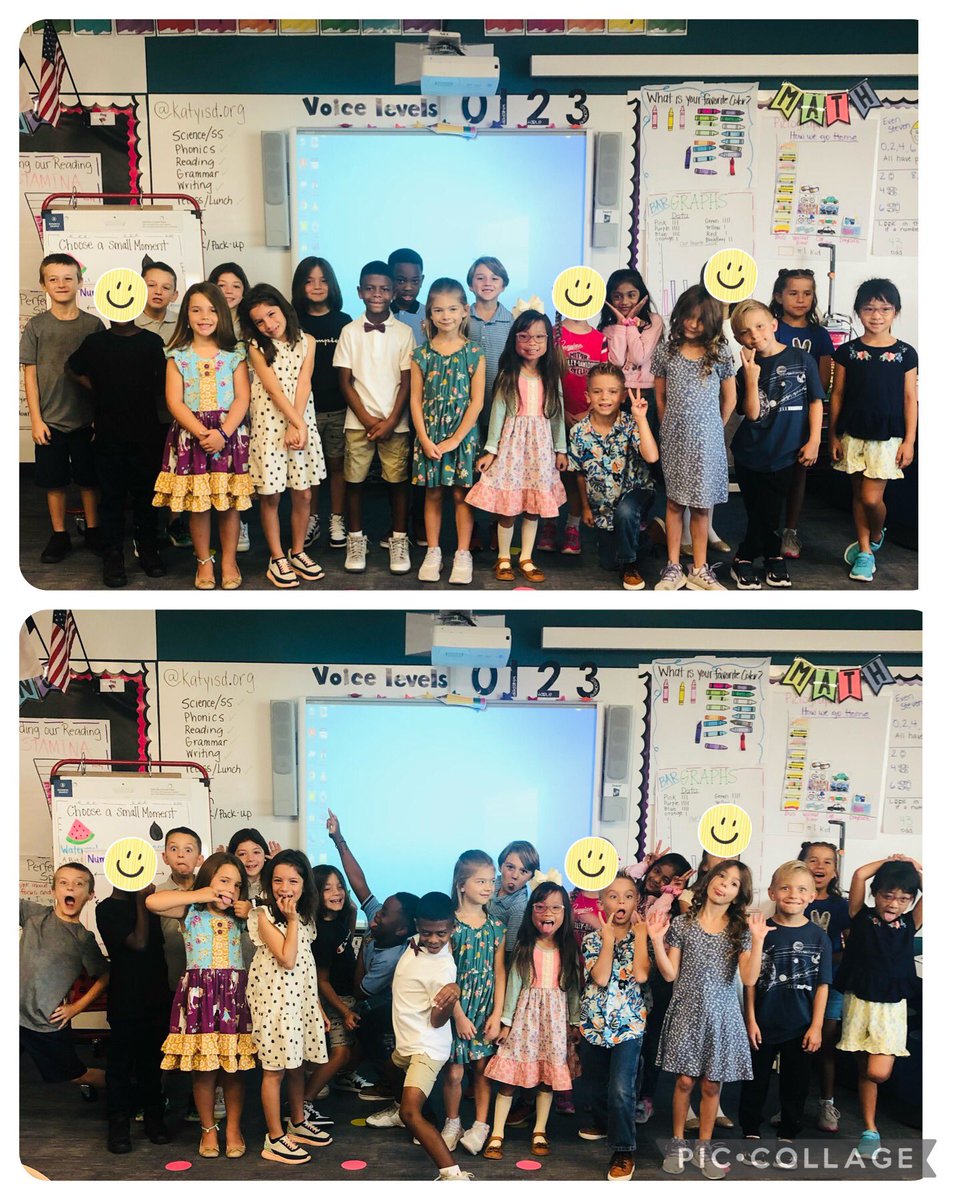 Today was picture day! We took a class family picture. These bengals are the cutest. #bengalpride