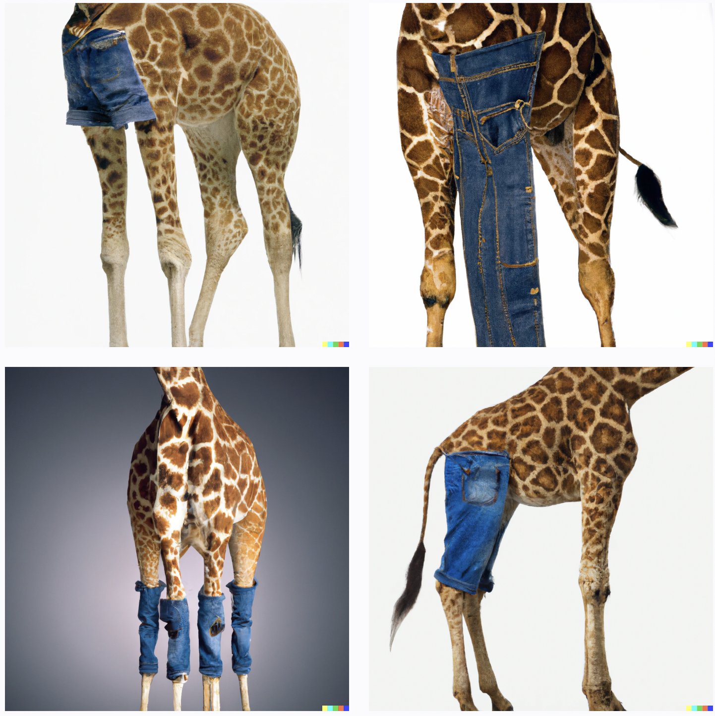 Giraffe giraffe what will you wear today (Em Portugues do Brasil)