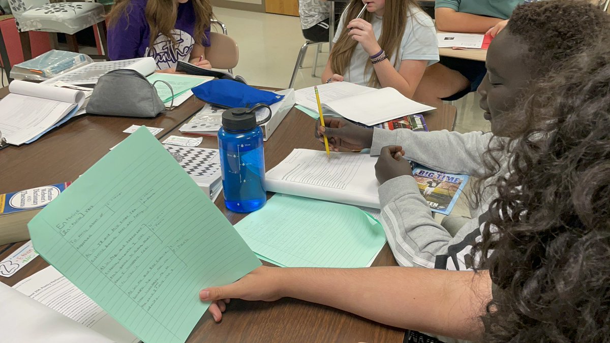 8thPwms's tweet photo. My 3rd block showed amazing creativity as they wrote and delivered original poems in class! @PanthersPwms @JMorris8thELA @WitWisdomELA @PWMSPanthers https://t.co/bZJdf4Kbip