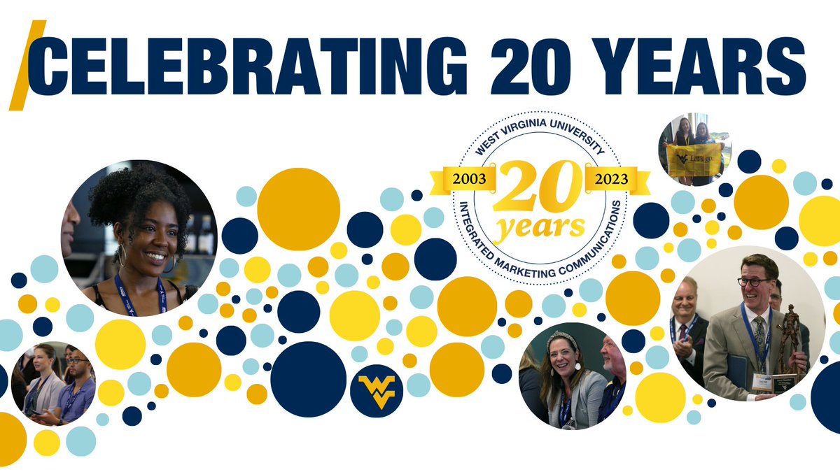 Happy #NationalOnlineLearningDay! It’s truly been an honor to see this amazing global network of marcom pros continue to grow 💻

🚨 Reminder! 🚨 Make sure you submit your info for the yearbook, launching at the end of the month 👇

wvuimc.wufoo.com/forms/celebrat…