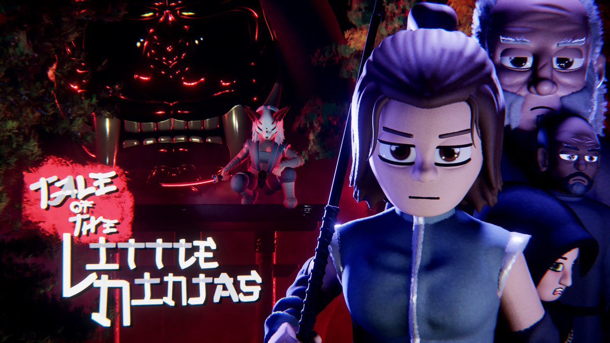BumbleBurke's tweet image. I’ve joined a new project! I can’t wait for you all to hear my Japanese-inspired tracks in The Tale Of The Little Ninjas!! 😊
#DreamsPS4 #MadeInDreams 
#animation