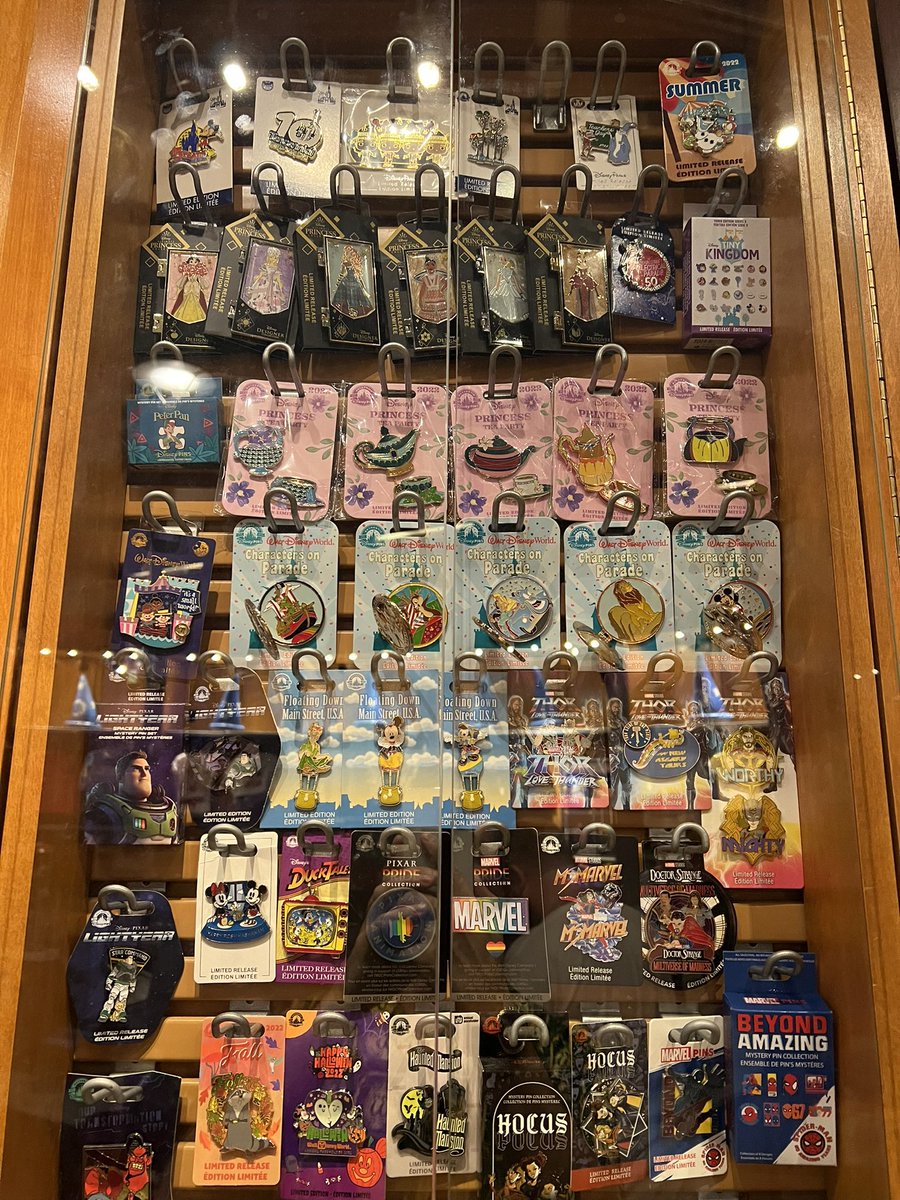 Disney Pins Blog on Twitter "Pin selection at Disney’s Contemporary Resort https
