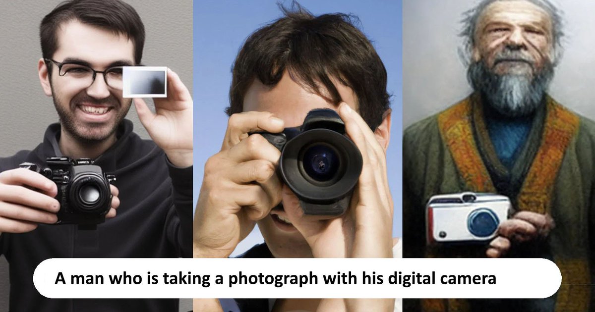 SpirosMargaris's tweet image. The Best
#AI #ImageGenerators in 2022
petapixel.com/best-ai-image-… #fintech #ArtificialIntelligence #MachineLearning #DeepLearning @Pesala_B @petapixel @BetaMoroney
@Paula_Piccard @ipfconline1 @Julez_Norton @kalydeoo @asokan_telecom @WSWMUC @jblefevre60 @Fisher85M @Xbond49