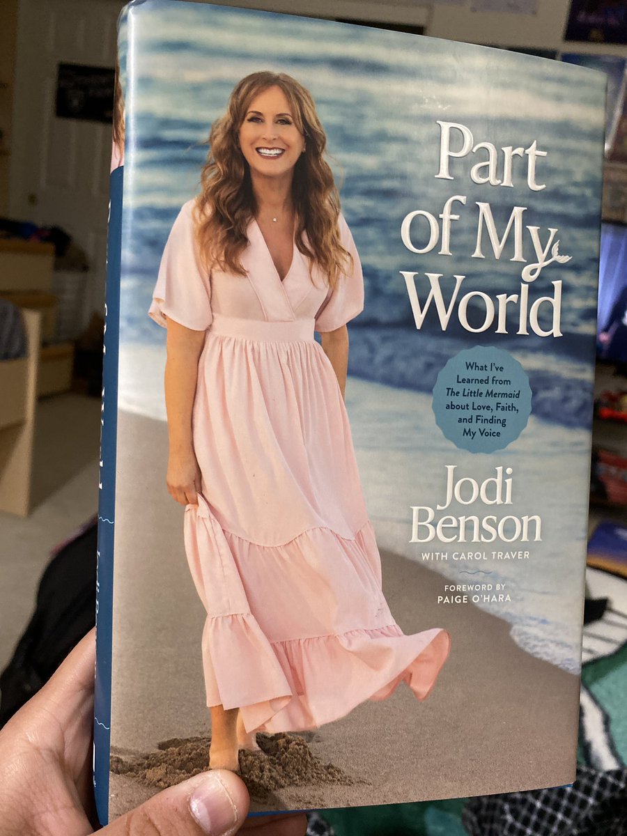 FireAndIceOmid's tweet photo. Ever since I heard Jodi Benson talk about this book in a D23 panel, I’ve had my eye on this one!
Definitely gonna give this a read for sure! #PartOfMyWorld #JodiBenson https://t.co/O1r8sKNToo