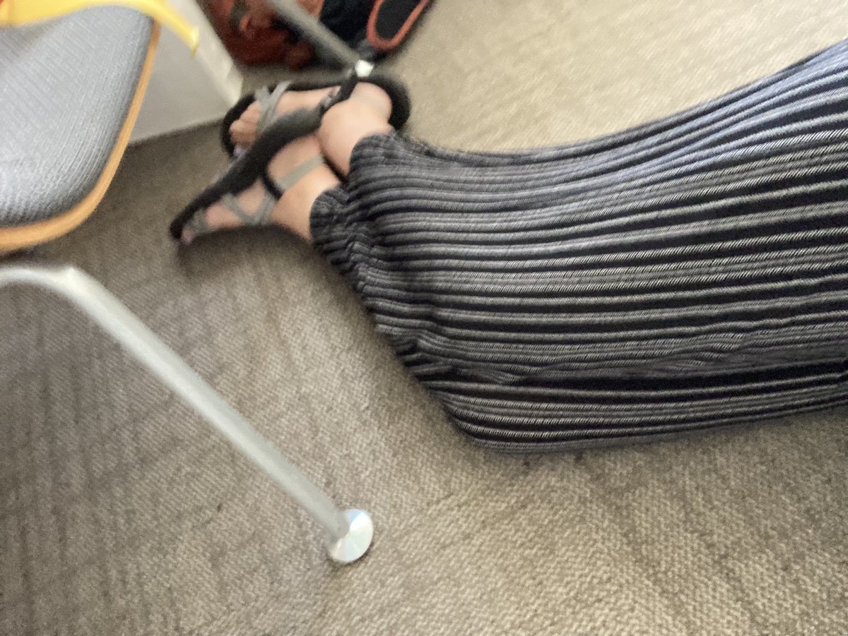 Toddler had a croupy cough this week, lots of long fussy nighttime wake-ups, and had to stay home from daycare for several days. Max crankiness and exhaustion all around. 

In other news, I *really* need a nap couch for my office. 
#powernap #WakeUpForClass