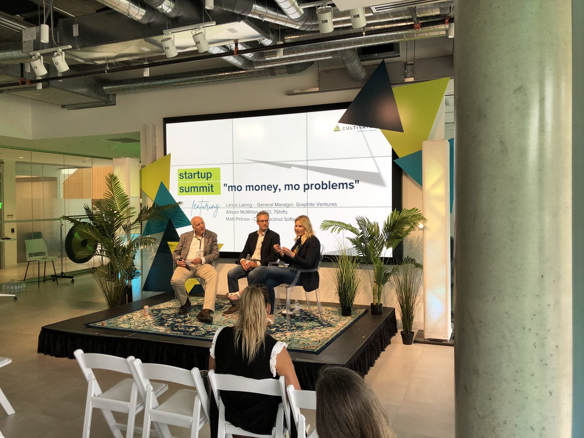 Sean O'Connor (@seantoconnor) on Twitter photo Based on feedback from founders, this seems to be the up there with the best panels from the #StartupSummit
Allie McMillan (<a href="/7shifts/">7shifts</a>), Matt Petrow (<a href="/CoconutSoftware/">Coconut Software</a>) and <a href="/LanceLaking/">Lance Laking</a> absolutely killed it! Based on feedback from founders, this seems to be the up there with the best panels from the #StartupSummit
Allie McMillan (<a href="/7shifts/">7shifts</a>), Matt Petrow (<a href="/CoconutSoftware/">Coconut Software</a>) and <a href="/LanceLaking/">Lance Laking</a> absolutely killed it!