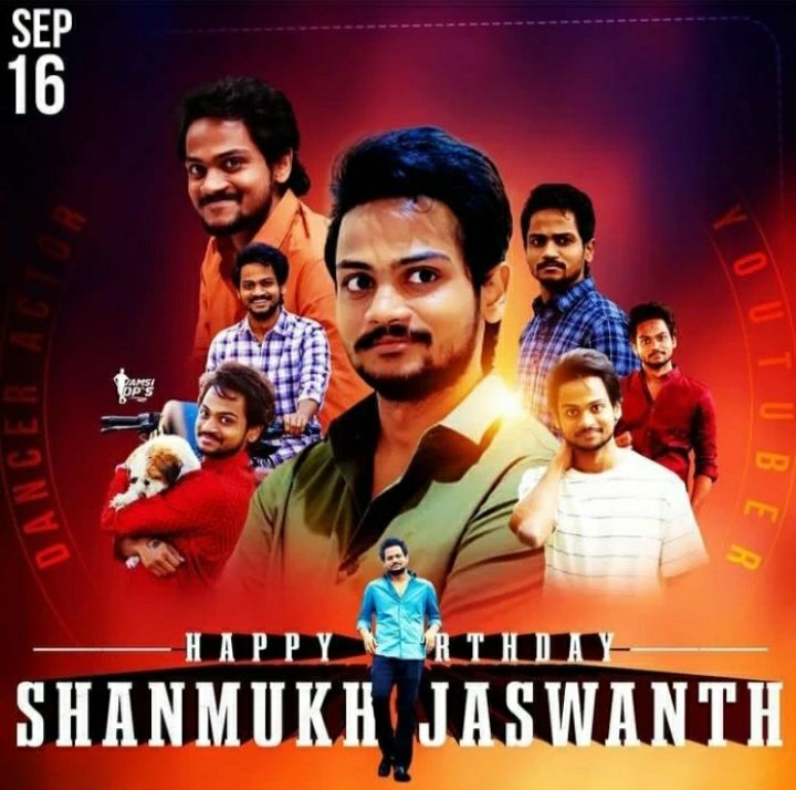 Trends_Shanmukh's tweet photo. #HappyBirthdayShannu
#Shannu #ShanmukhJaswanth 
Wishing a Very Happy Birthday to Our Shannu Boy 🤗💐
We are always here to support you All The Time
Your Success is Inspiration to present Generation youth , Keep inspiring us through ur webseries, movies &amp; ur Acting 🤗 https://t.co/GVVa4I0nIZ