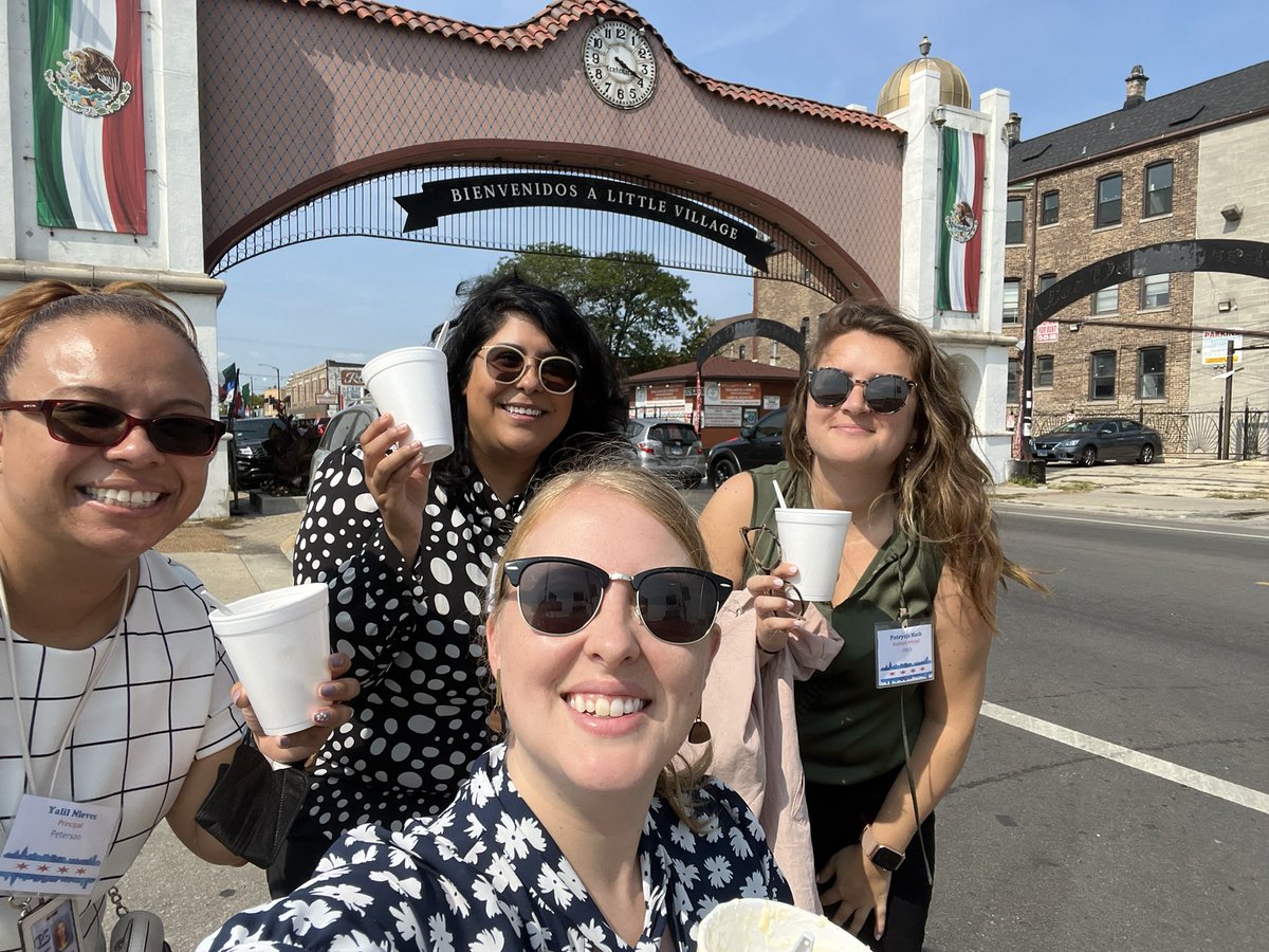 Today <a href="/MGPPrincipal/">Mrs. Yalil Nieves</a> and our Network 1 colleagues explored Little Village as part of our work with @_coolclassroom.  Great day to connect with colleagues, our city, and our goals. <a href="/Network1CPS/">Network1CPS</a> <a href="/hitchelementary/">Principal Lara</a>
