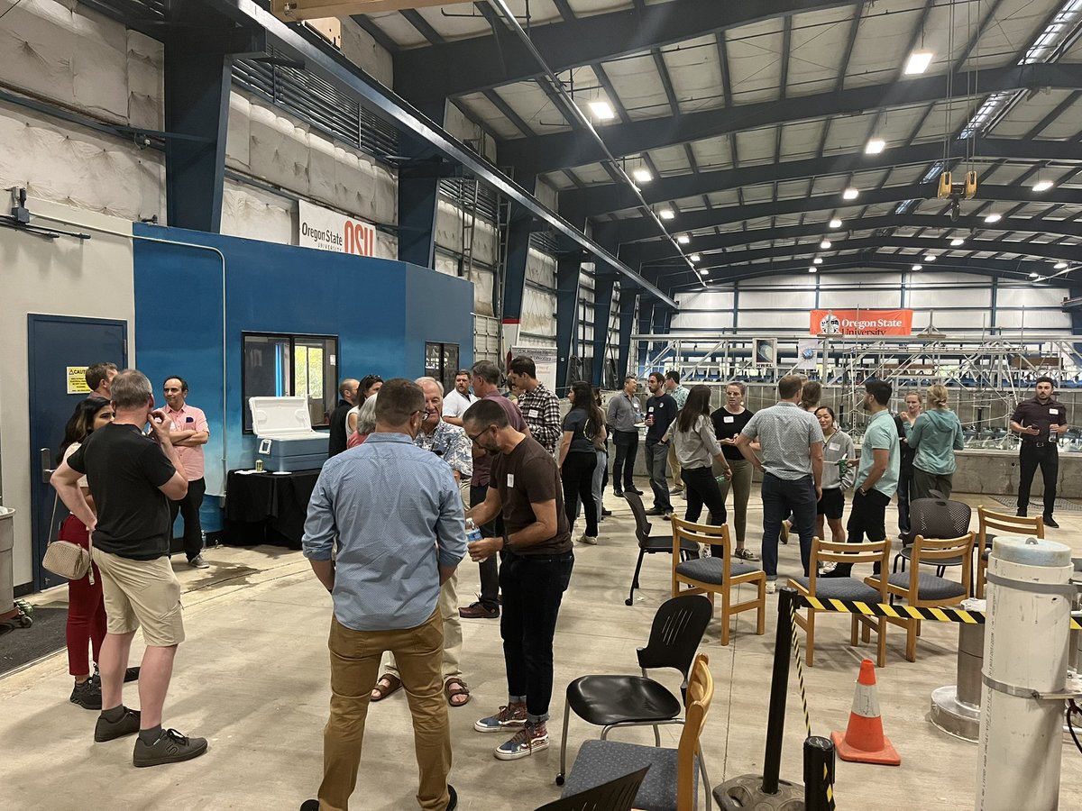 HinsdaleOSU's tweet photo. Happy 50th Anniversary @HinsdaleOSU! Over the next few days, we will be celebrating 50 years of #research and #collaboration @EngineeringOSU. Tonight’s kick off event welcomed #faculty, staff, #students and partners of present and past!  #hwrl50 #reunion #engineering https://t.co/rAcKAjH86D