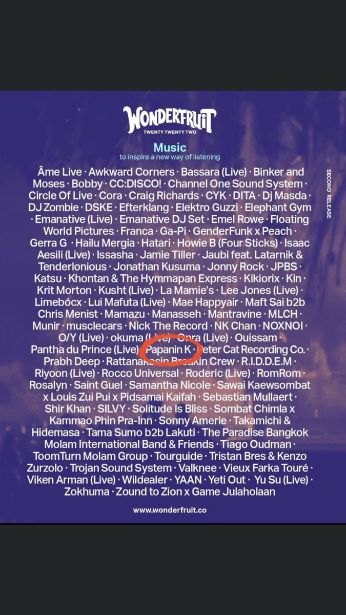k_papanin's tweet photo. So excited to perform at Wonderfruit festival this year!
#papanink #kpapanin #electronica #molam #molamelectronic #molammusic https://t.co/q92Agt5onc