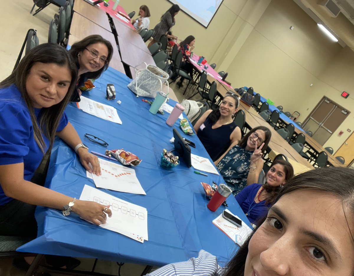 Ms_Goodday's tweet image. PROUD of our @NISD teachers for putting in the work after hours to become even better for our students! Special shout-out to these @NISDKnowlton maestras for having their #CorazonesIgKNIGHTED for our caballeros! #TRA #DualCohort @olvera_roxanne @Delia_Soto1