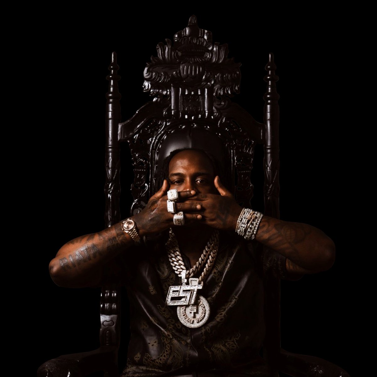 RapCaviar's tweet image. .@ESTGEE showed up with no misses on this album 😤 I Never Felt Nun is out on Spotify spotify.link/INFN