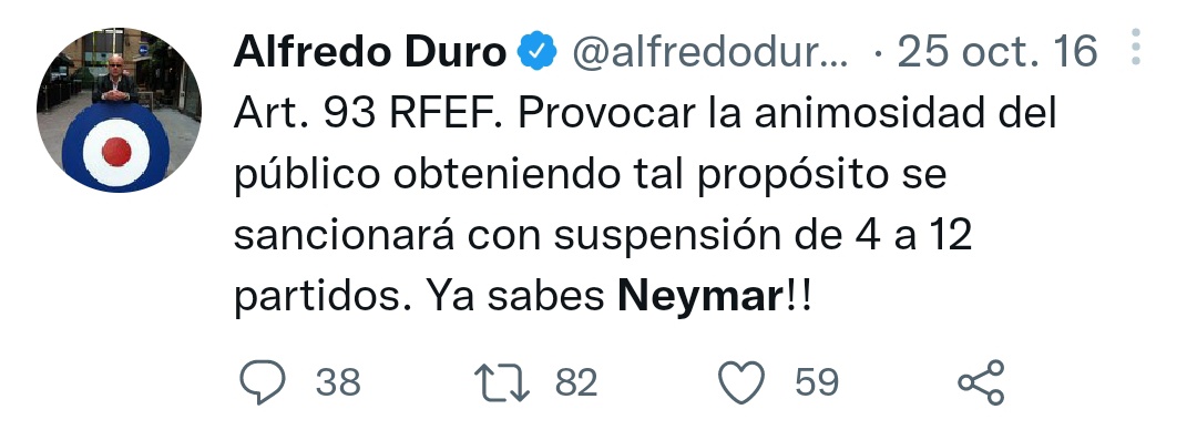 SaidBaRa14's tweet photo. @alfredoduro1 Hombre, unos podrán tener complejos, pero otros más son hipócritas https://t.co/GJomvJJSlx
