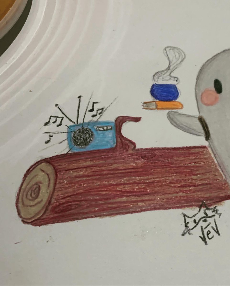 vev_ARTfulness's tweet photo. Ghostie is going on an adventure…👻📻🎒
#art #drawing #ArtistOnTwitter #cute https://t.co/ph2IA78eht