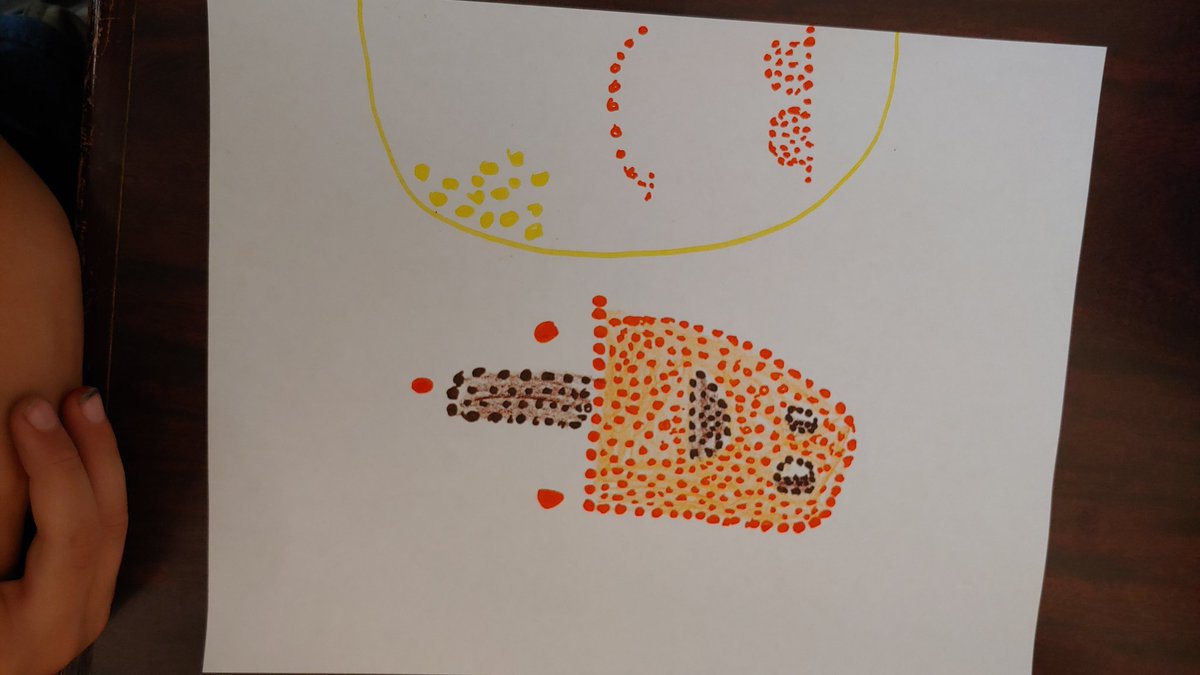 inbloomlibrary's tweet photo. Celebrating International Dot Day with fun dot art!! #makingbookconnections #Bloombulldogs #JCPS_LMS #DotDay2022 https://t.co/2RP1zc6hZf
