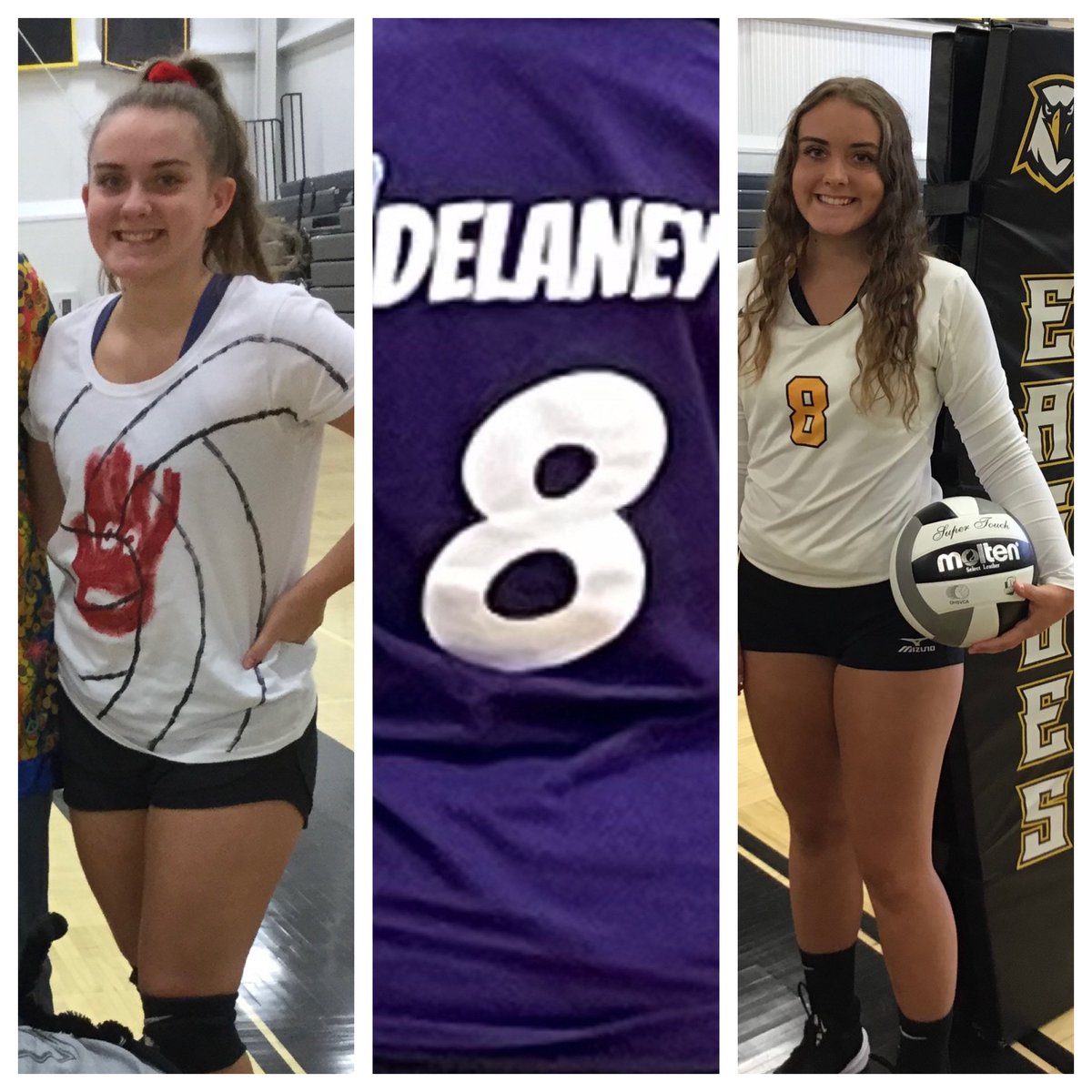 This Saturday against Buckeye Central we will be having a crowd wide purple out to honor our #8 Delaney who will always be a Monroeville Eagle and part of our Eagle Volleyball Family! <a href="/mhsgoeagles/">Monroeville HS</a> <a href="/eagleboosters/">Athletic Boosters</a>