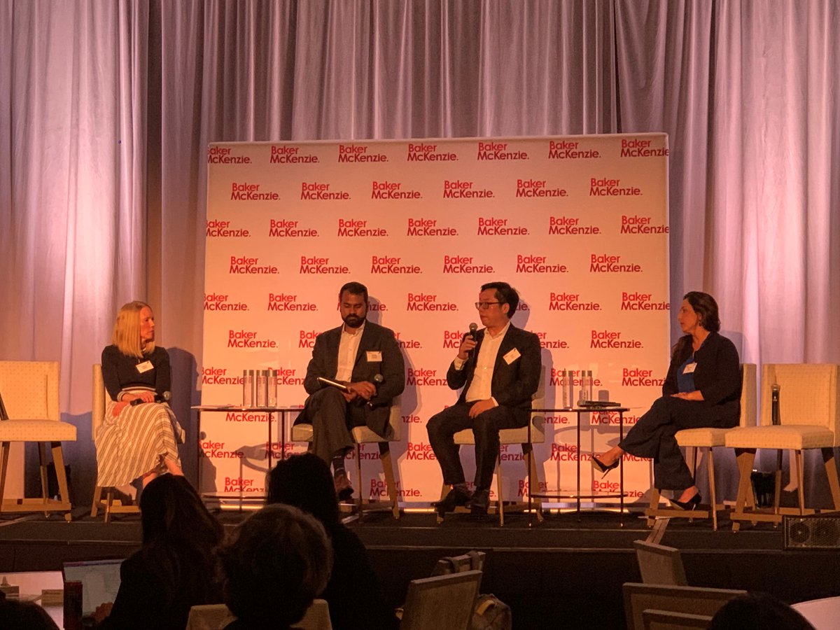 BakerTmt's tweet image. #TechTalk2022 concludes with our panel discussing global #privacy  presented by Helena Engfeldt, Dr. Michaela Nebel (geb. Weigl), Kensaku Takase, Ashlin Perumall, Marcela Trigo de Souza, and Lex Kuo. #TechTalk2022 #BakerMcKenzie #BakerMcKenzieTMT #SiliconValley #TMT