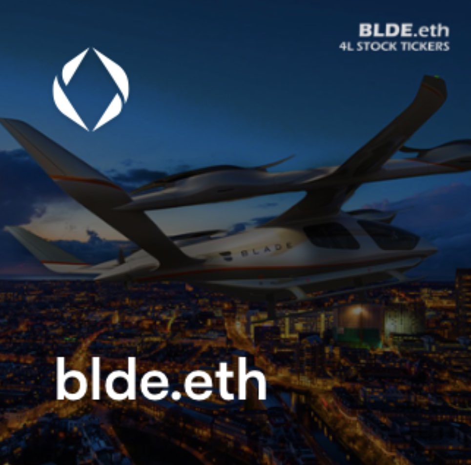Who’s got some #4Lstocktickers in their #ENS bags? <a href="/danielgothits/">Daniel</a> $nndm $blde #stonks #ensdomain