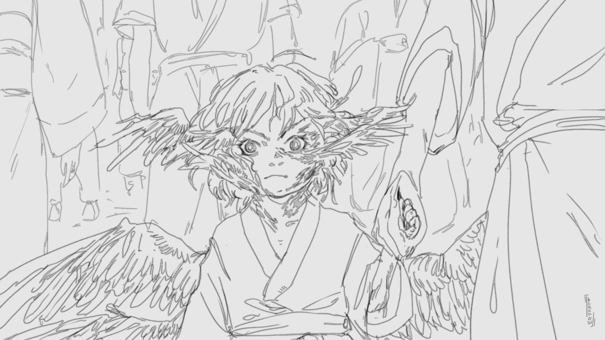 Привет/
Потребность нарисовать микроскопическую Сару, ещё не до конца умеющую в человека. И вообще... Снова порисовать :^
#GenshinImpact