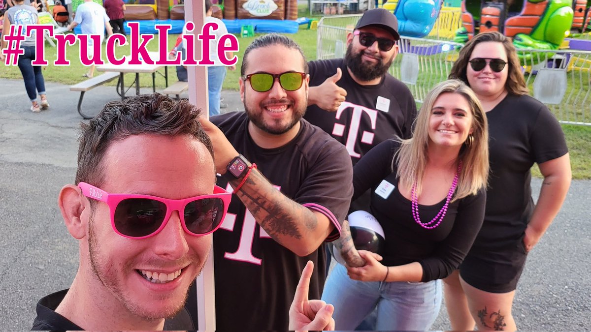 RobAymett's tweet photo. #WinTogether - SMRA GA and the Chatt Truck working together to bring the world's best 5G to the NW GA Fair! SUPER proud of both @MagentaNain &amp; @MagentaDestiny for their partnership to make this event possible! #SwagGA #GoGrowWin #TruckLife #SELoveWhatYouDo https://t.co/bLc60Mqr5A