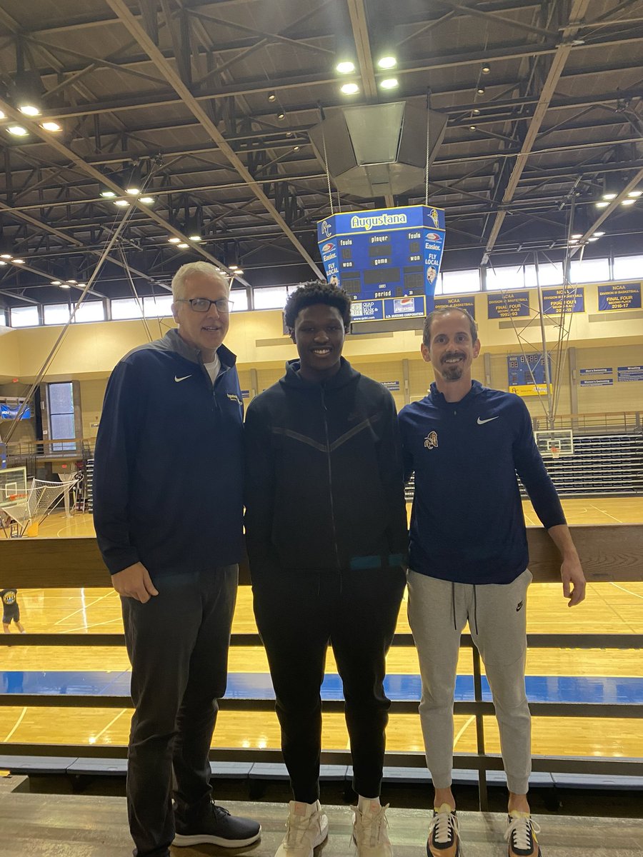 After a great visit on Sunday with <a href="/AC_TomJessee/">Tom Jessee</a> <a href="/JordanDelp21/">Jordan Delp</a> and @KILAM_23 I am blessed to receive an offer from Augustana.