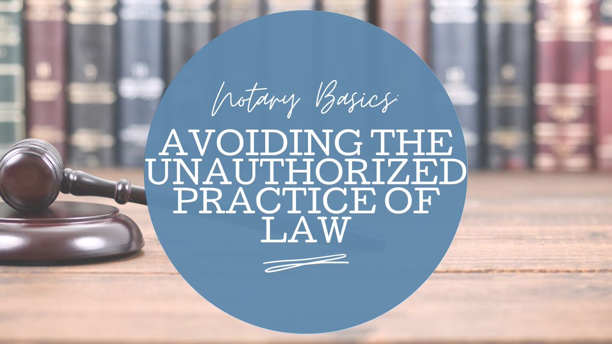 nationalnotary's tweet photo. Did you know Notaries can get into trouble for answering the wrong kind of question from a signer? Learn how to avoid offering improper advice and services. https://t.co/95UGAJozAr https://t.co/Bx3ZkpALgd