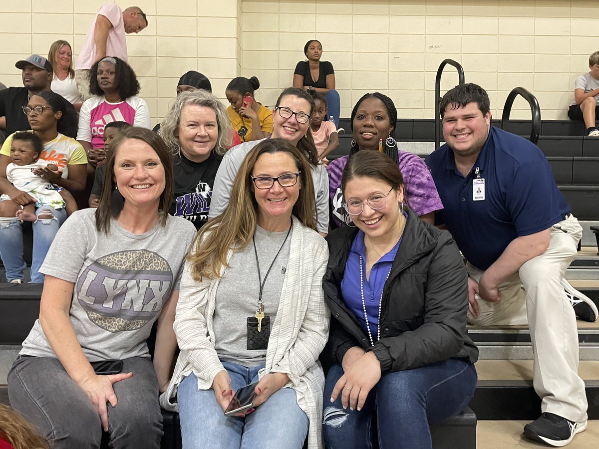 mapstonmath's tweet photo. Watched the 7th grade volleyball games with some great company! #witnessgreatness @LLMSLynx https://t.co/XL2guWmqsh