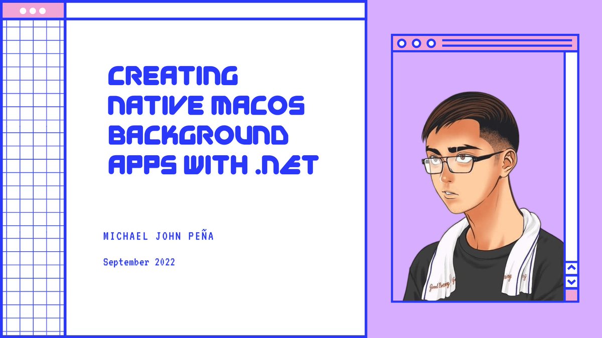 🍎 Do you know that you can create MacOS background apps with <a href="/dotnet/">.NET</a> ? Here's how:

👇

michaeljohnpena.com/blog/macos-dot…