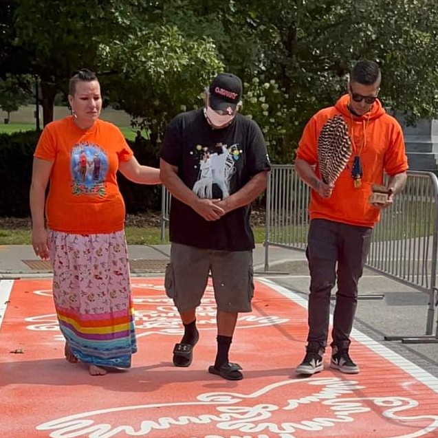 Tomorrow, the <a href="/ECMCrosswalk/">EveryChildMatters_Crosswalk</a> will be unveiled at #Kitchener's Victoria Park. It was more than a project for Sheena Merling. It was a "calling", as she continues her own healing and reconciliation journey. Sheena joins me tomorrow (Friday) morning at 7:10 <a href="/CBCKW891/">CBC KW</a>.