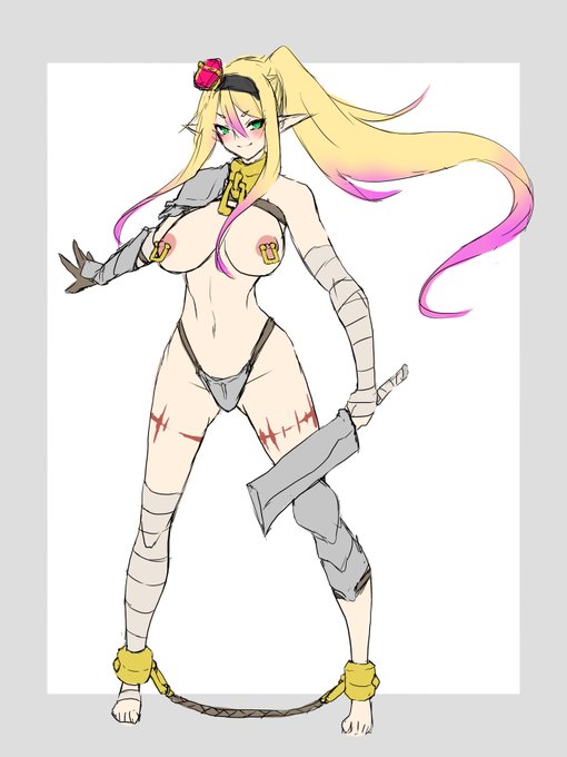 ももの傷は負けた回数的な?w
もしくは面白半分でつけられただけとかいいよねw 