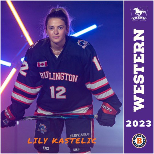 jrcudas's tweet photo. We are extremely excited to announce that Lily Kastelic has committed to play hockey at Western University! Lily is an energetic player who can vanish into the play to become a lethal offensive threat. Congratulations Lily! #CudaNation #AlwaysACuda #commit #usports #oua #U22Elite https://t.co/sYJYIfFJhu