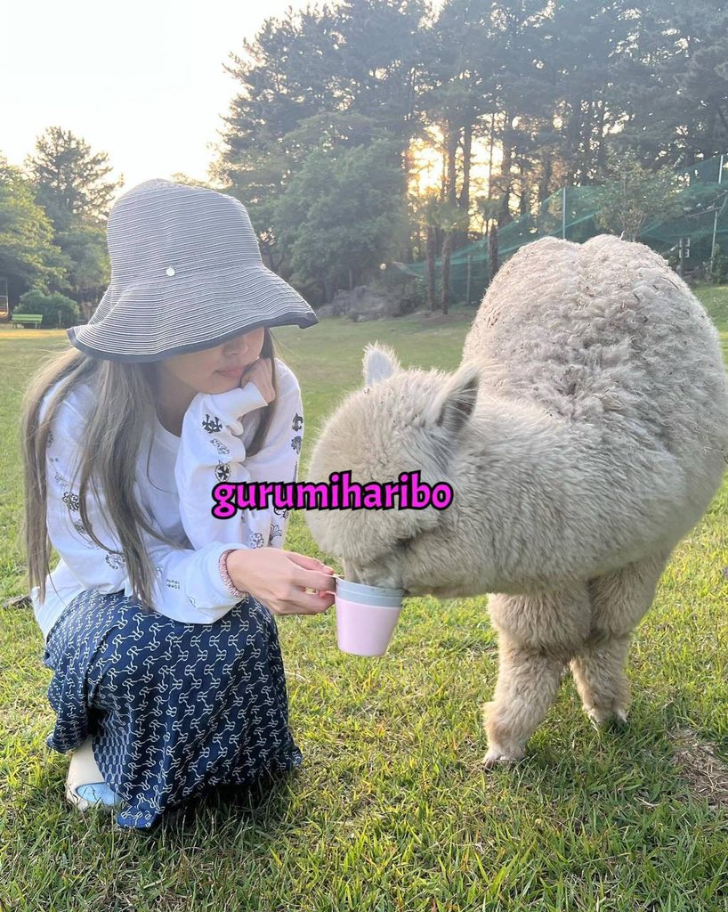 Jennie's same skirt.