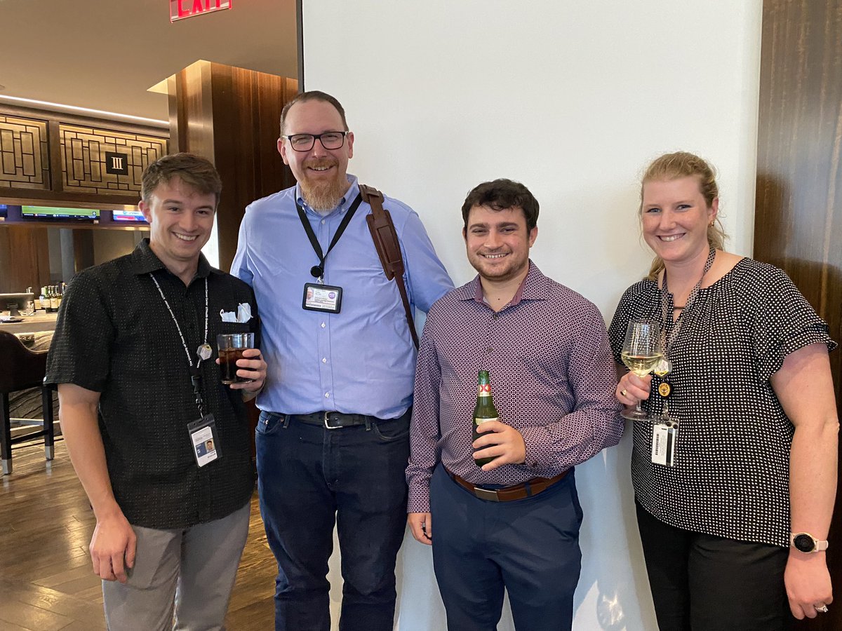 yogagirldd's tweet photo. Our 1st #RadOnc #research mixer was a 💯 fun-productive success w/ faculty and trainees from across the division. ❤️’d hearing about the RO research opportunities @MDAndersonNews and connecting w/ the #nextgen of ☢️ brilliance! @PrajnanDasMD @ACKoongMDPhD @ChelseaPinnix https://t.co/4Rd0O10Zgx
