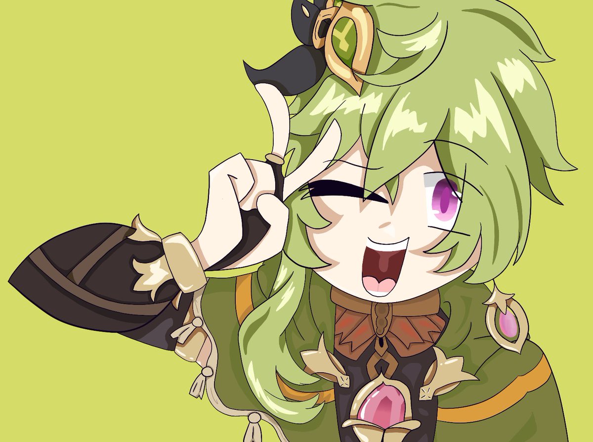 Silverwind_SC's tweet photo. Forest ranger Collei! Reporting for duty! #collei #GenshinImpact #Genshinfanart https://t.co/QkN6qc3jBb