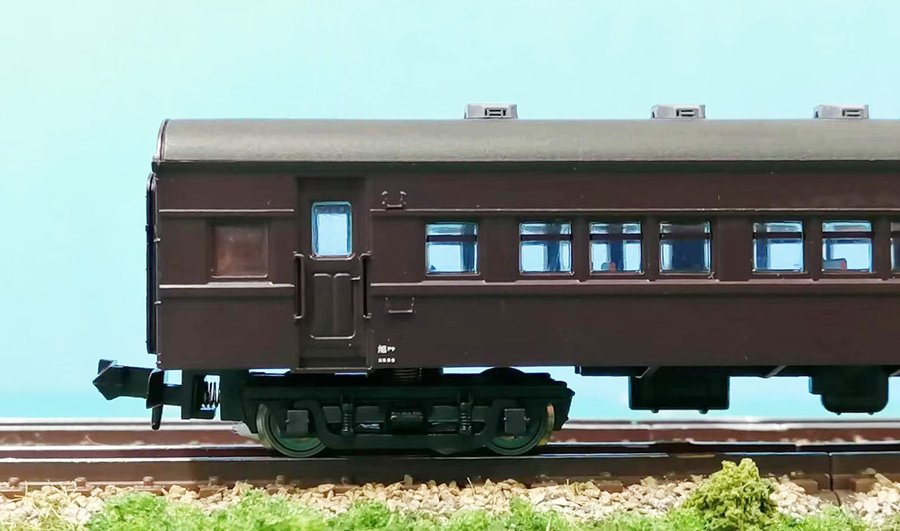 A5721s】国鉄オハ62系 客車+C57 北海道仕様 5両セット