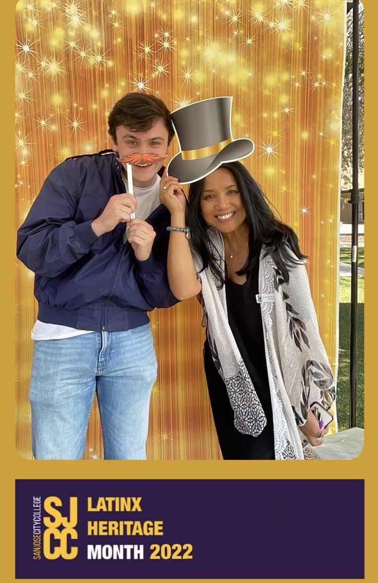 R_TomanengEdD's tweet photo. Such a fun #LatinxHeritageMonth2022 kick-off this pm @SJCityCollege w/live music, dancing, food, photo booth & more. TY to our Associated Student Government Prez, Leif Benson, for supporting our events! #SiSePuede #LatinxStudentSuccess #HSI
@CalCommColleges @HACUNews @ccleague https://t.co/g7VANs8dMV