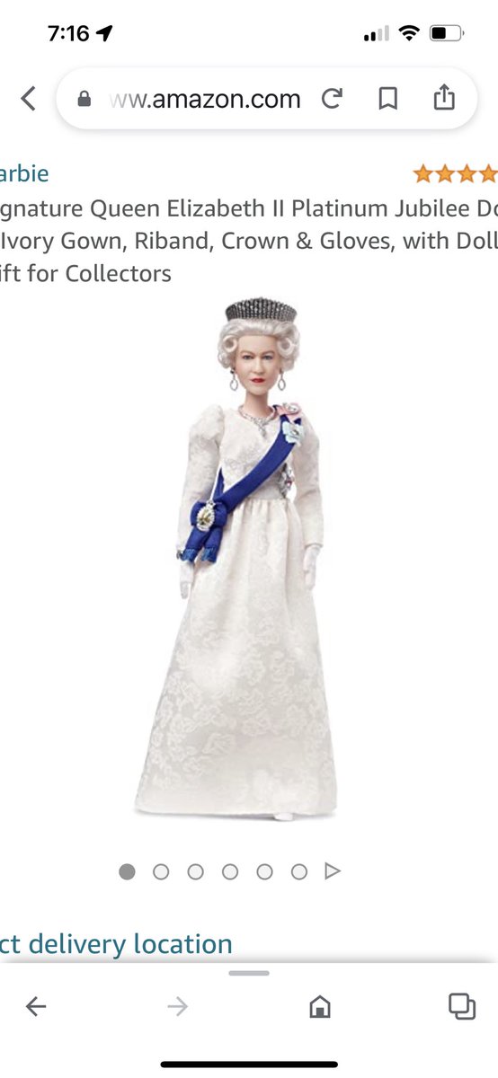 dreytuch's tweet photo. Am I the only one who thinks  the #queenbarbiedoll looks more like #helenmirren than #queenelizabeth? ⁦@HelenMirrenFans⁩ https://t.co/H7v9PdRsy4